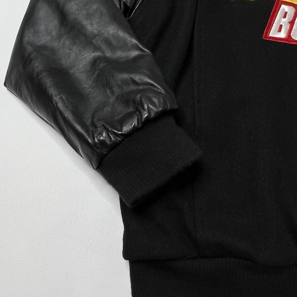 Showtime Championship Boxing Varsity Jacket Vtg 90s Wool Embroidered Made USA L - Picture 14 of 14